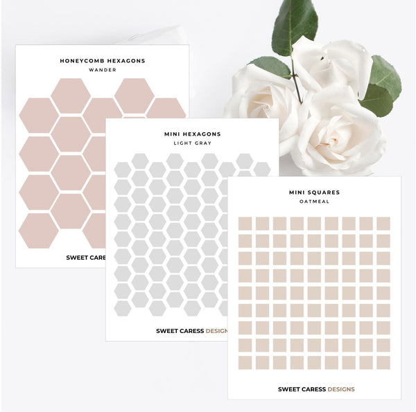 Transparent Shapes Sweet Caress Designs