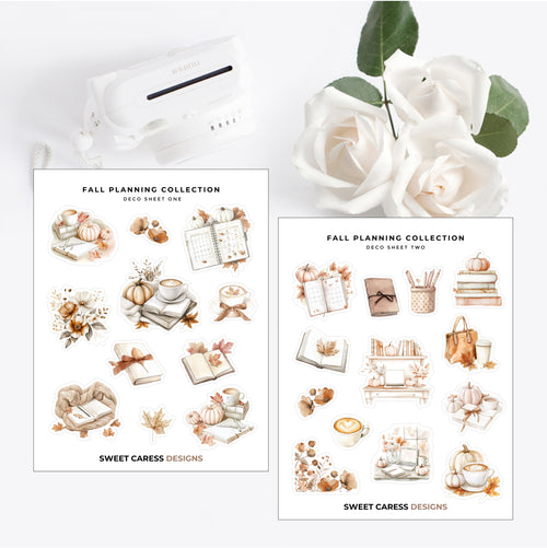 Fall Planning Collection - Mini Sheets