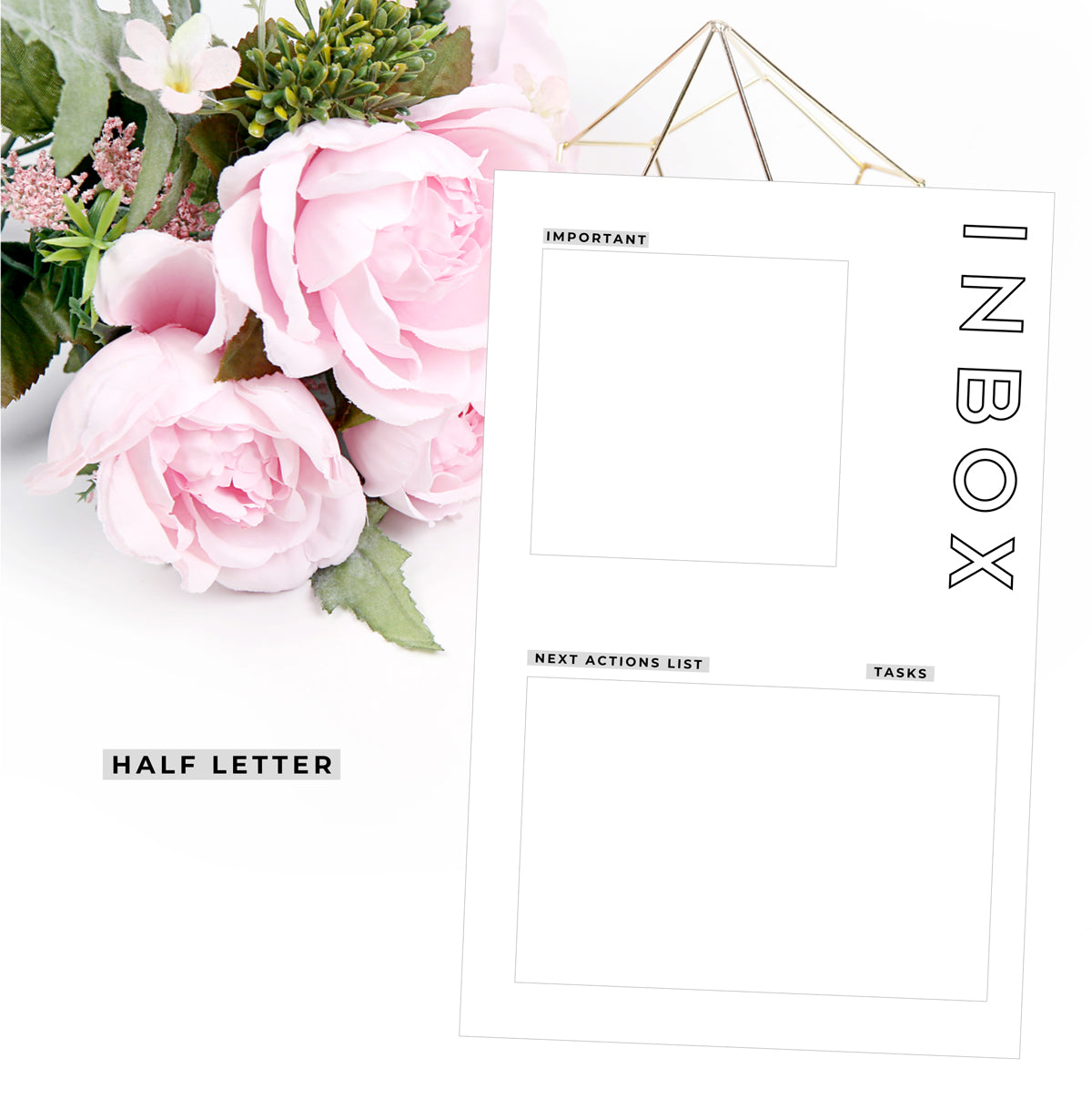 Printable Inbox Planner Dashboard – Sweet Caress Designs
