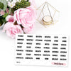 Create Your Own Planner Divider Sticker Labels