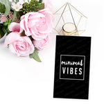 *DIGITAL* Minimal Vibes Pocket and Personal Size Dashboard